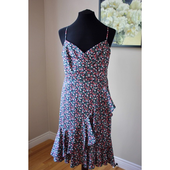 J.Crew Ruffle Dress in Liberty Sarah Floral - Picture 5 of 7